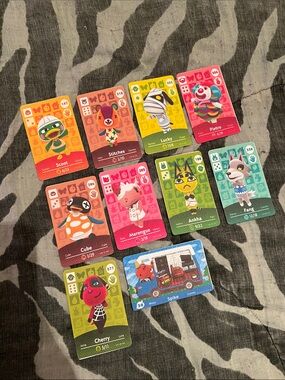 Amiibo Cards for Animal Crossing - All Characters Listed